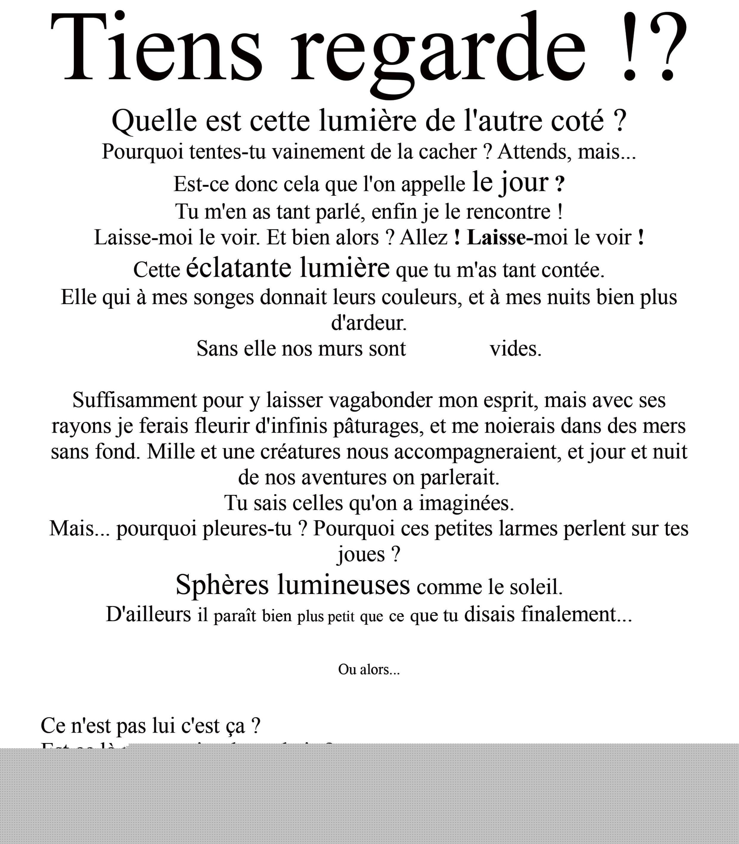 Tiens regardes !??? - Pome